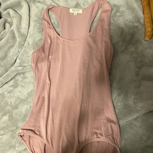 Pink Cotton Bodysuit